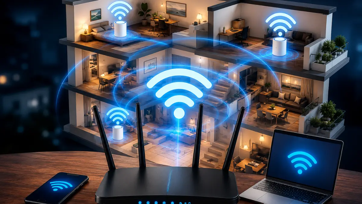 Como aumentar o alcance do Wi-Fi em casa: 7 soluções práticas 1 Como aumentar o alcance do Wi Fi em casa